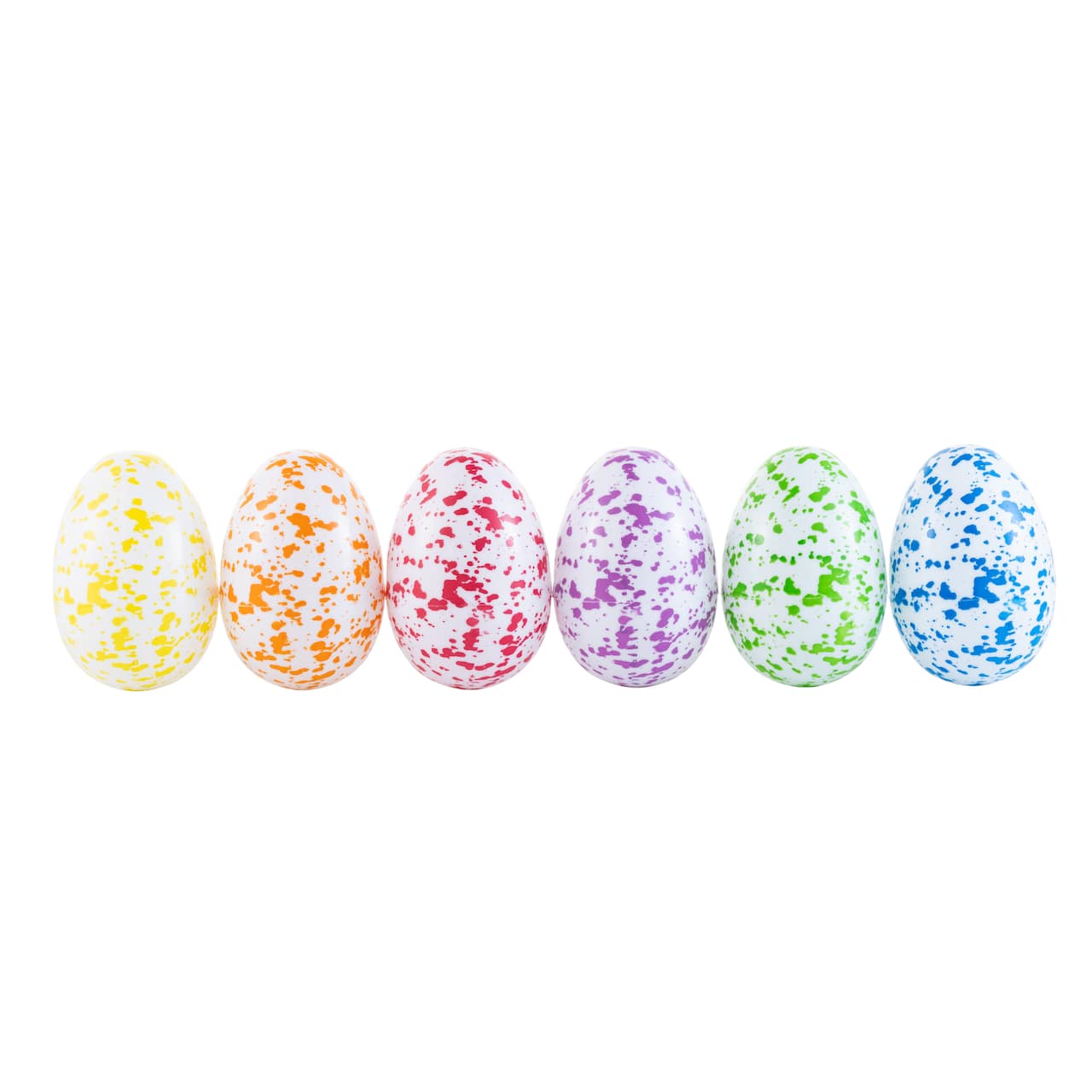 3" Speckled Plastic Easter Eggs, 6ct. by Creatology™